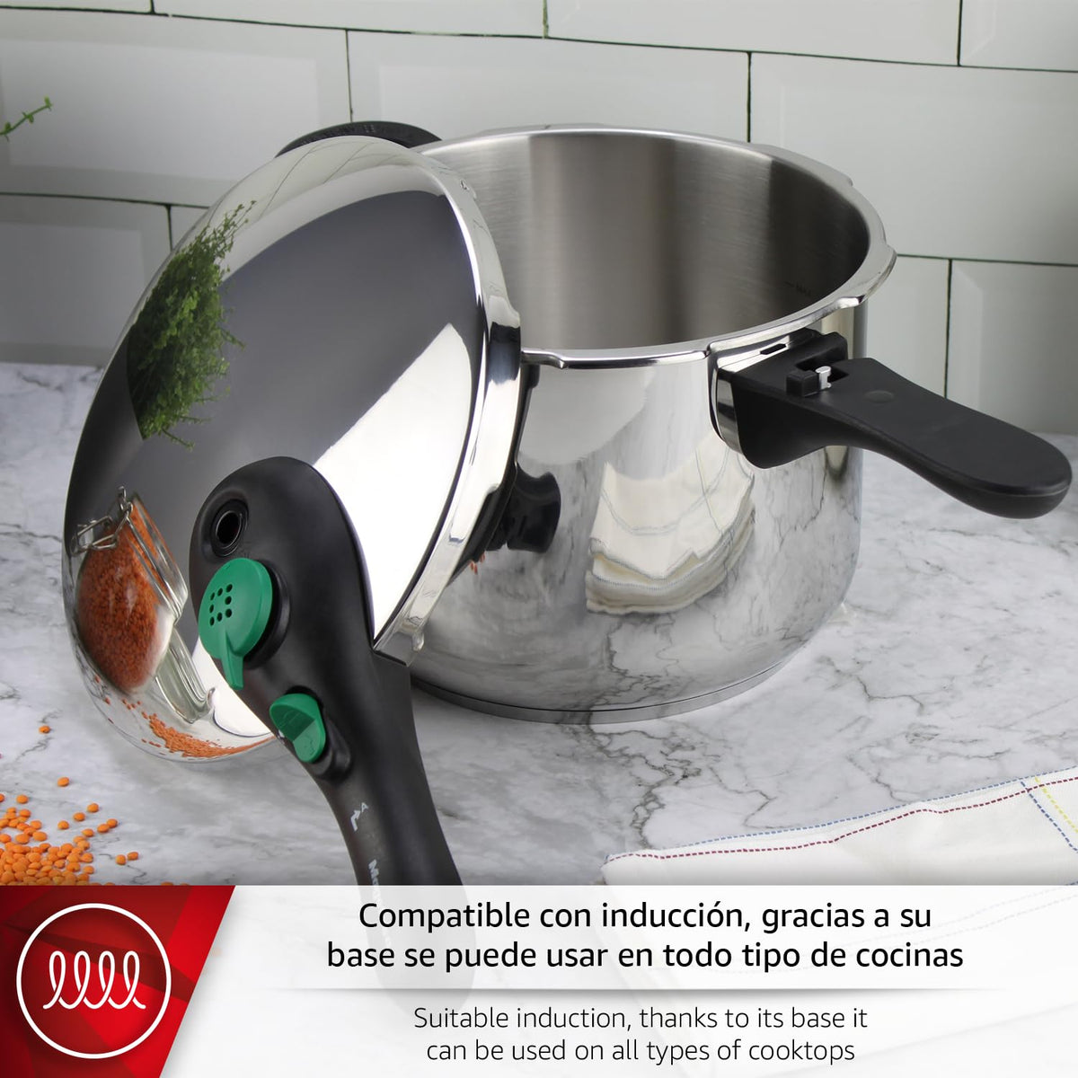 Fast Pressure Cooker 3 + 6 L R39673