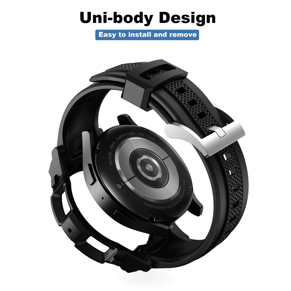 Samsung Galaxy Watch 6 Band 44mm 40mm with Case C4277