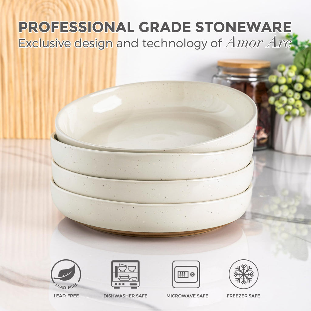 8.75'' Ceramic Stoneware Bowls Set of 4 U393412
