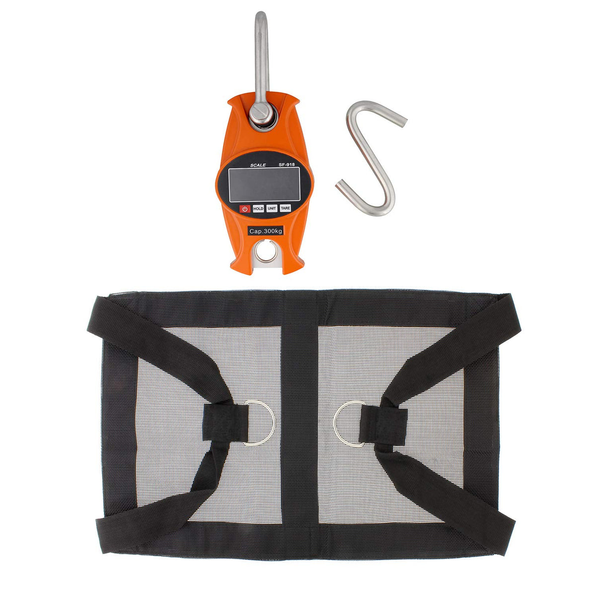 Blue Digital Hanging Scale & Livestock Sling 660 lb D273