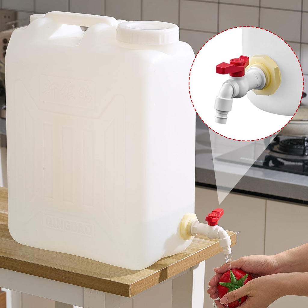 6.6 Gallon Plastic Dispenser Carboy with Faucet B790307