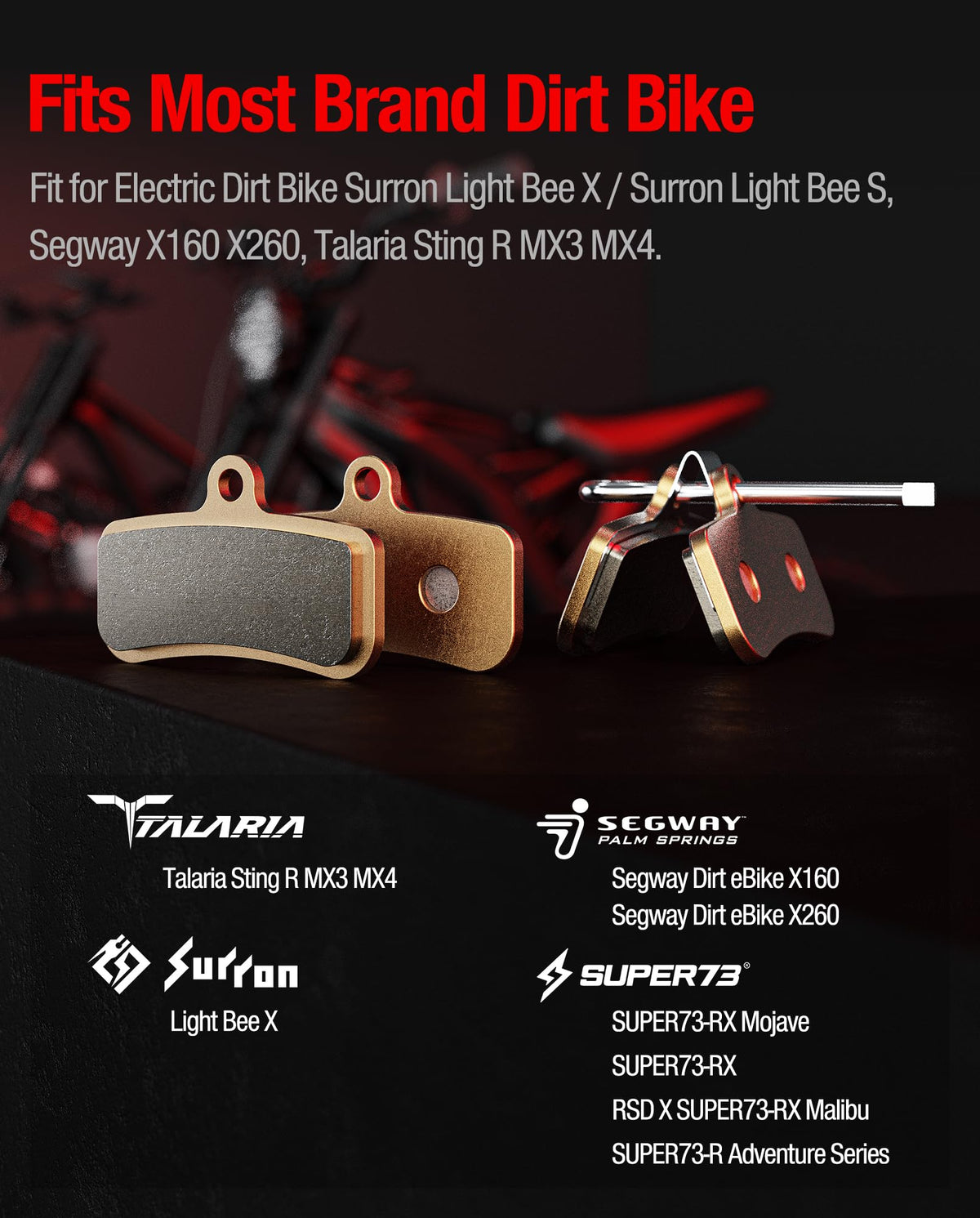 Sintered Disc Brake Pads R2704
