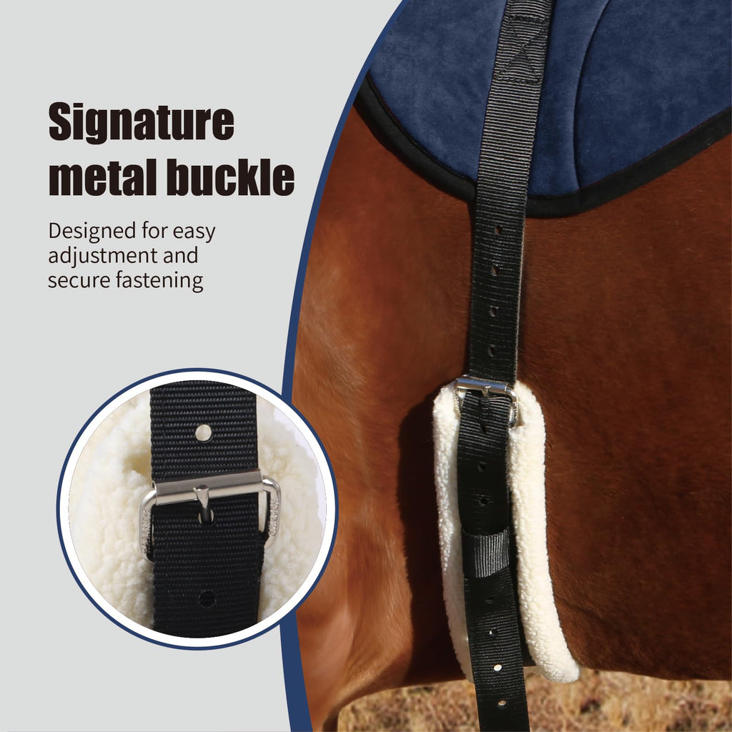 Western Bareback Saddle Pad with Matching Girth M1615