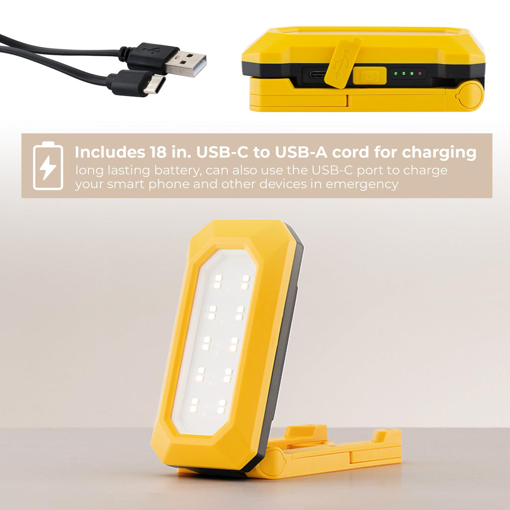 Rechargeable Magnetic LED Work Light 2.5W 1,500 Lumens X4877