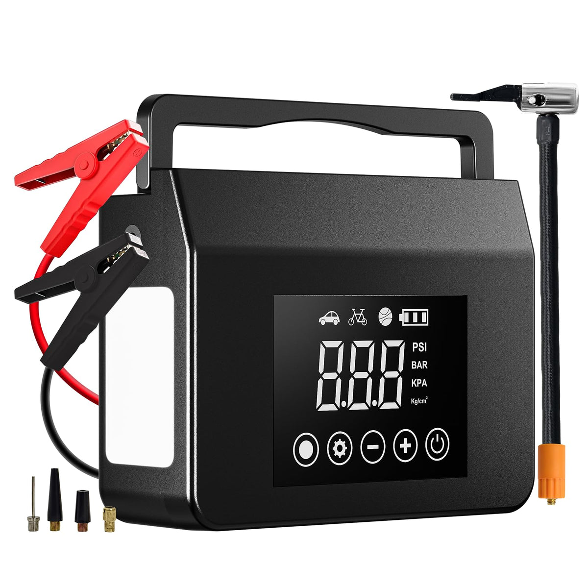 Portable Jump Starter with Air Compressor D718