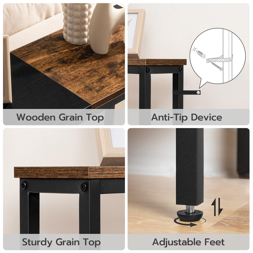 Narrow Console Table with Power Outlets T125996