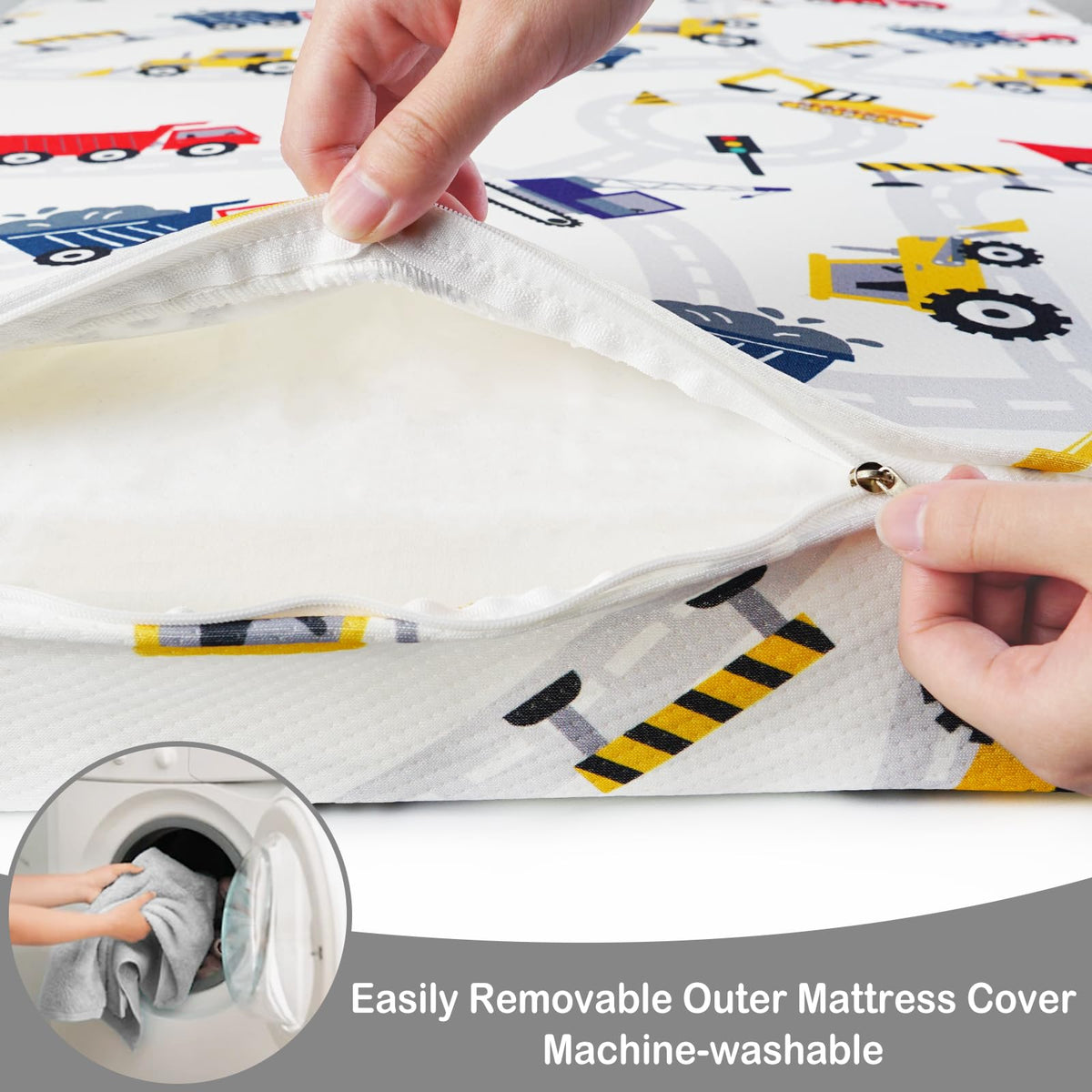 38" x 26" Soft Foam Pack N Play Mattress Y83612