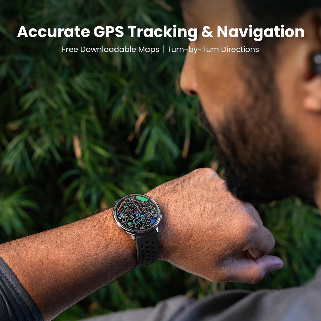 Smart Watch, 1.32" AMOLED Display, GPS K8352