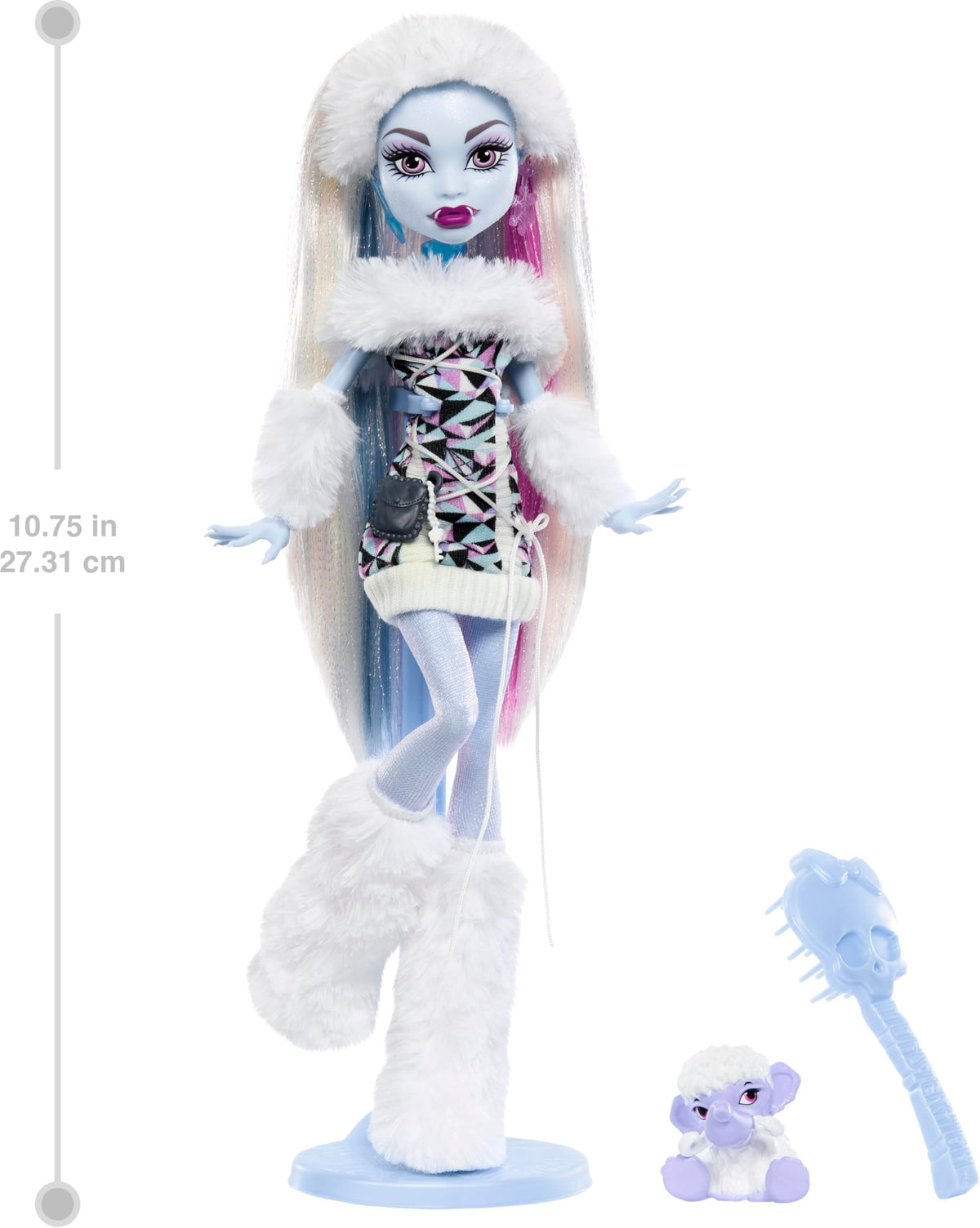 Monster High Doll with Doll Stand, Diary & Pet M9868