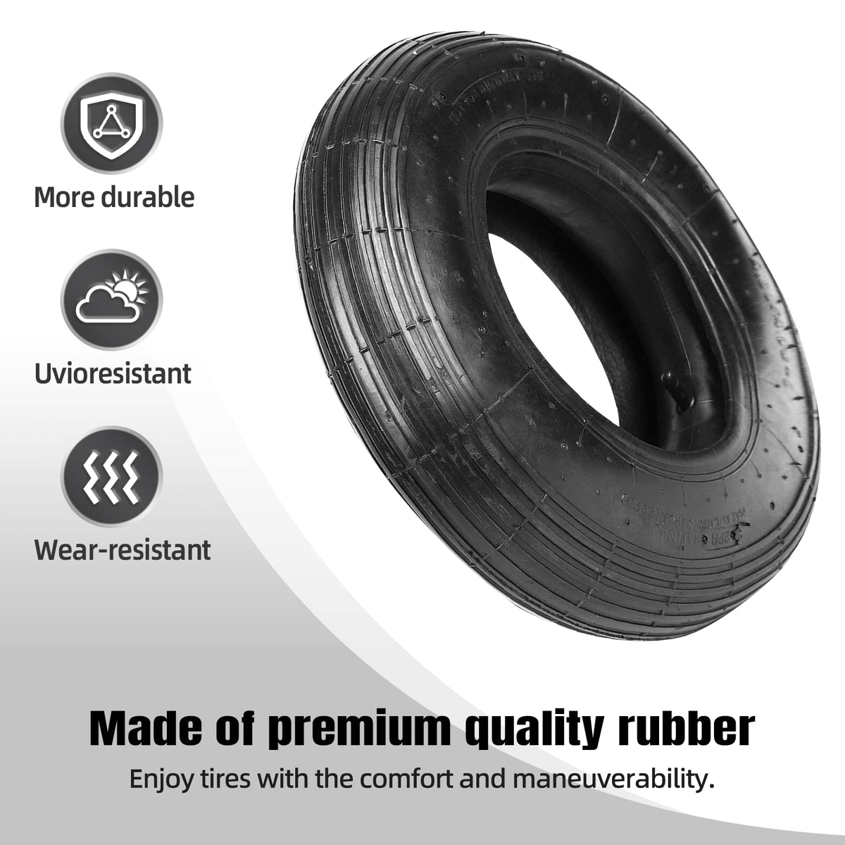 4.80/4.00-8" Tire and Inner Tube Set S45844