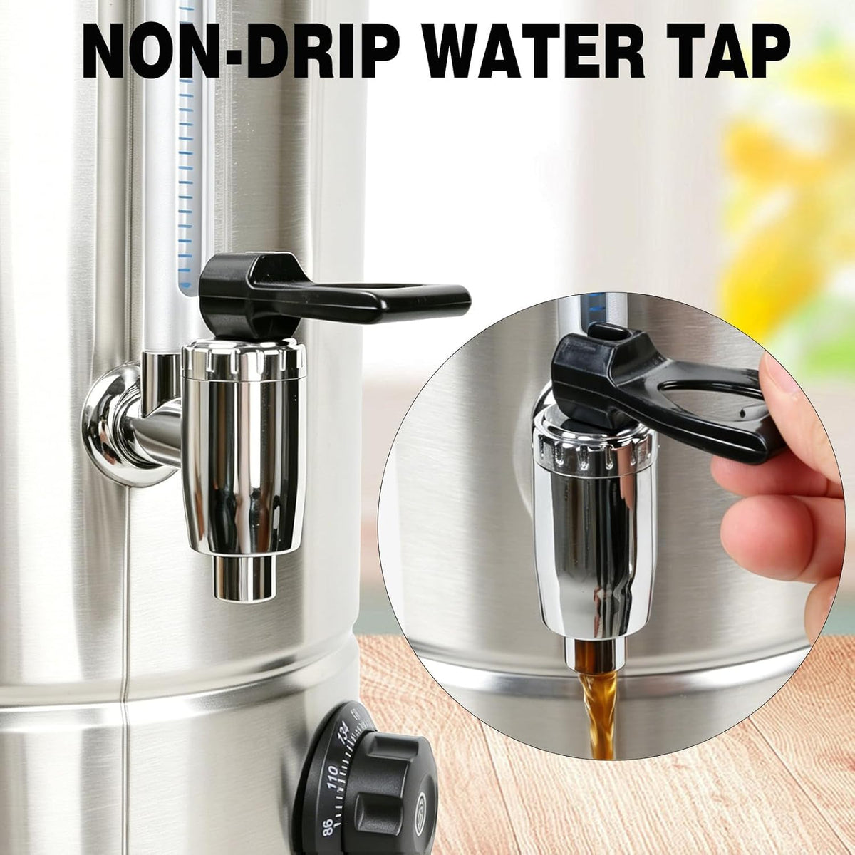 70 Cup Stainless Steel Coffee Urn B833
