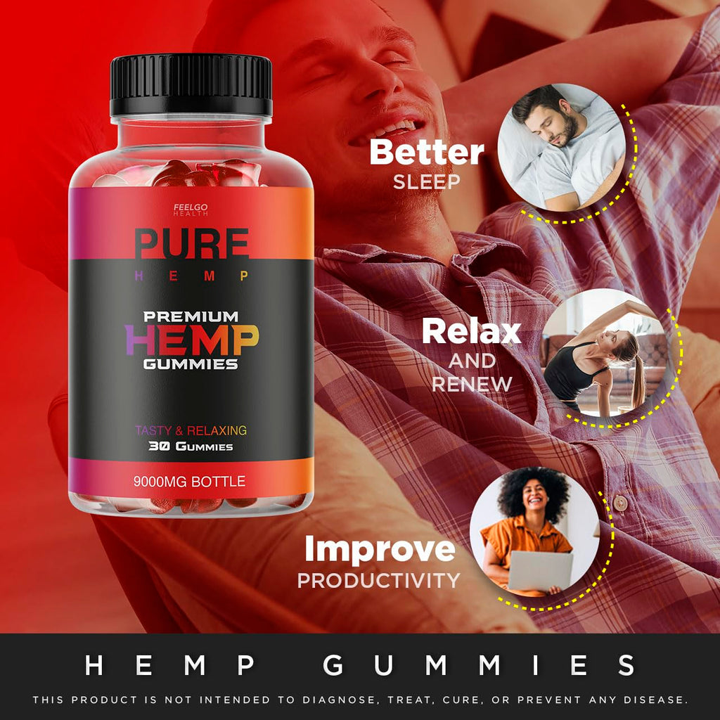 2 Pack Hemp Gummies 300 MG C851840