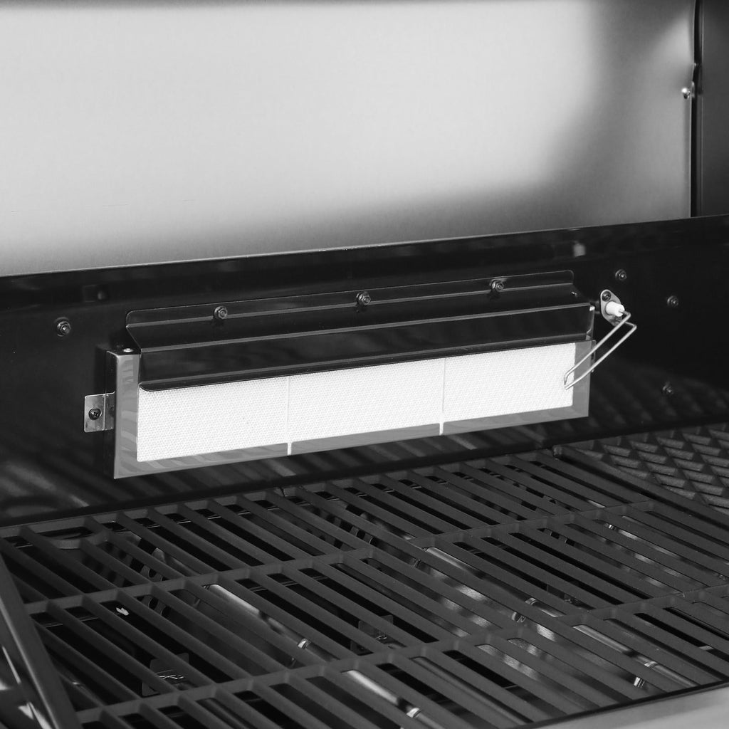 5-Burner Propane Gas Grill with Side Burner J42623
