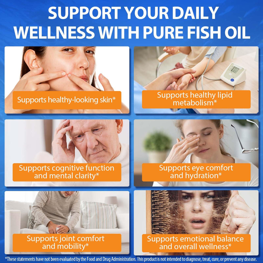 Fish Oil Omega 3 Softgels 120 Softgels W892611