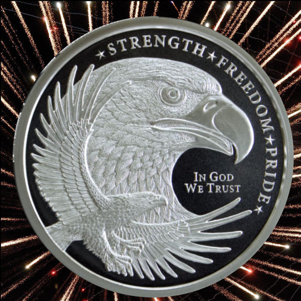 1 Troy Oz .999 Fine Silver Round Q54966