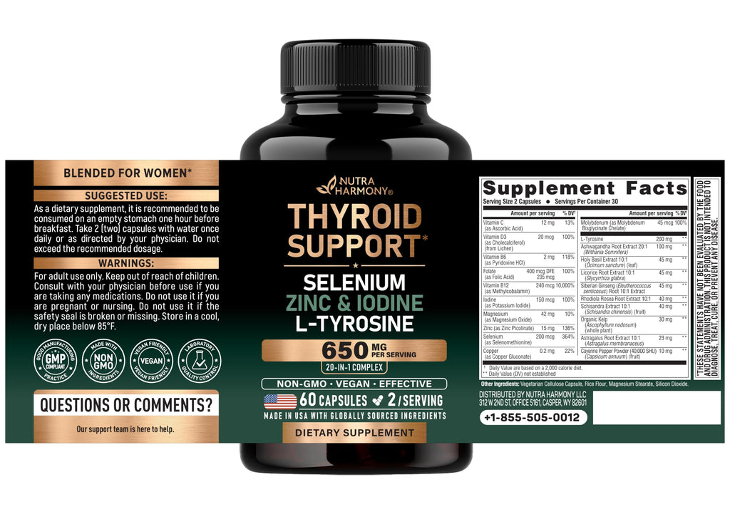 Thyroid Support 60 Caps Q5791