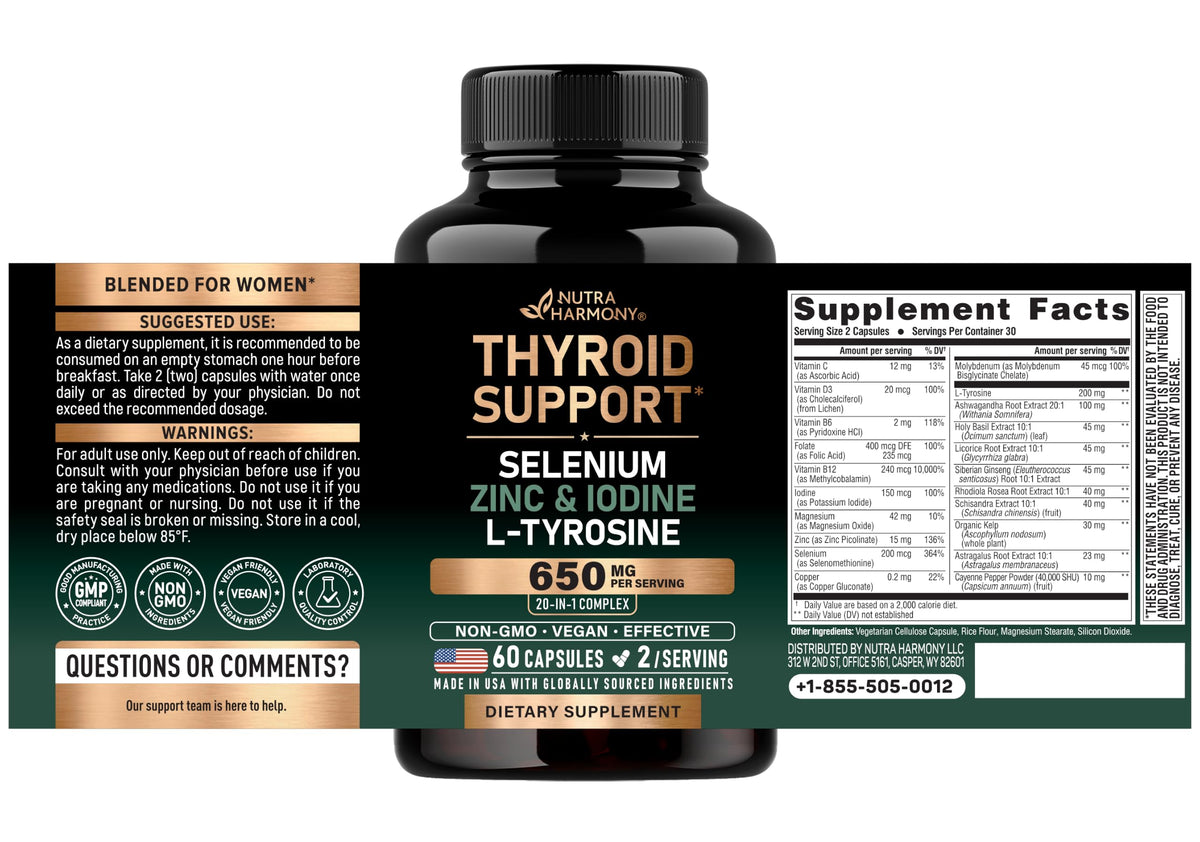 Thyroid Support 60 Caps Q5791