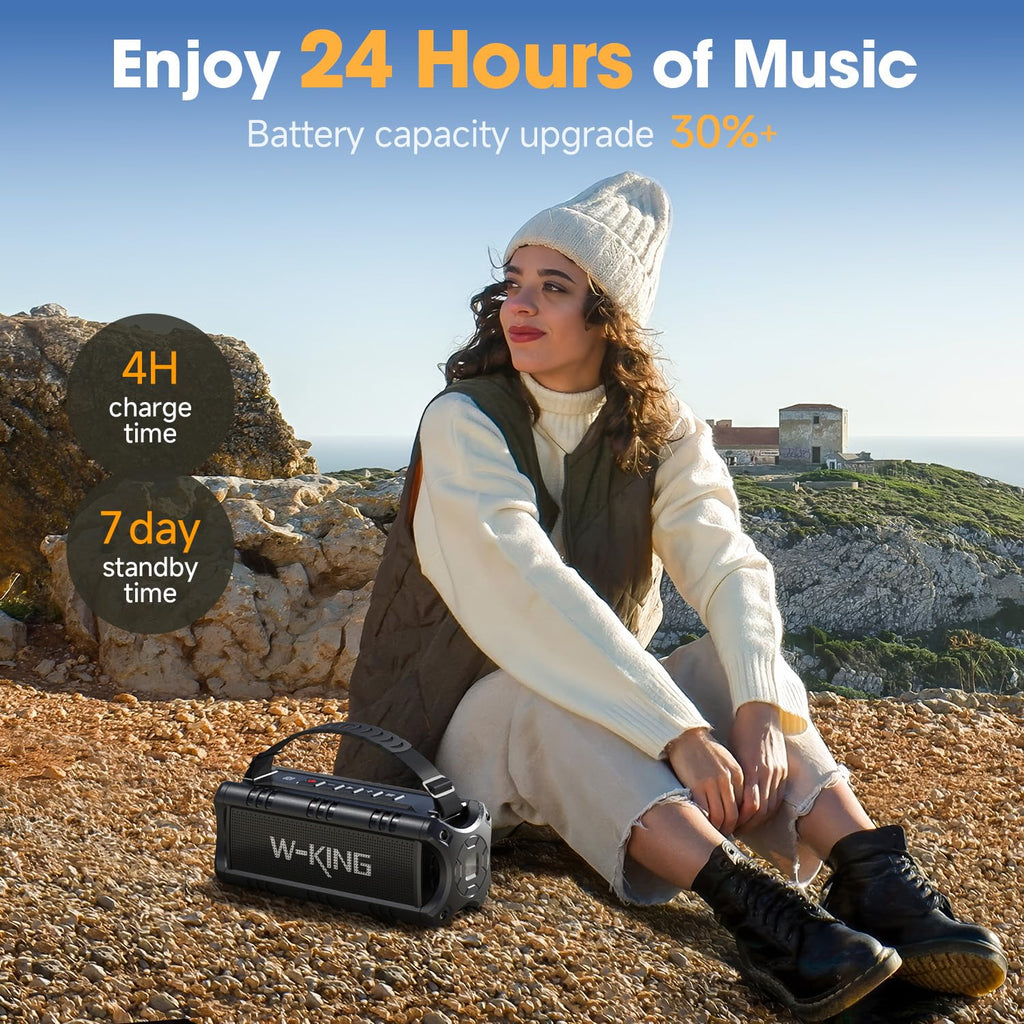 Portable Bluetooth Speaker 60W Waterproof F6430