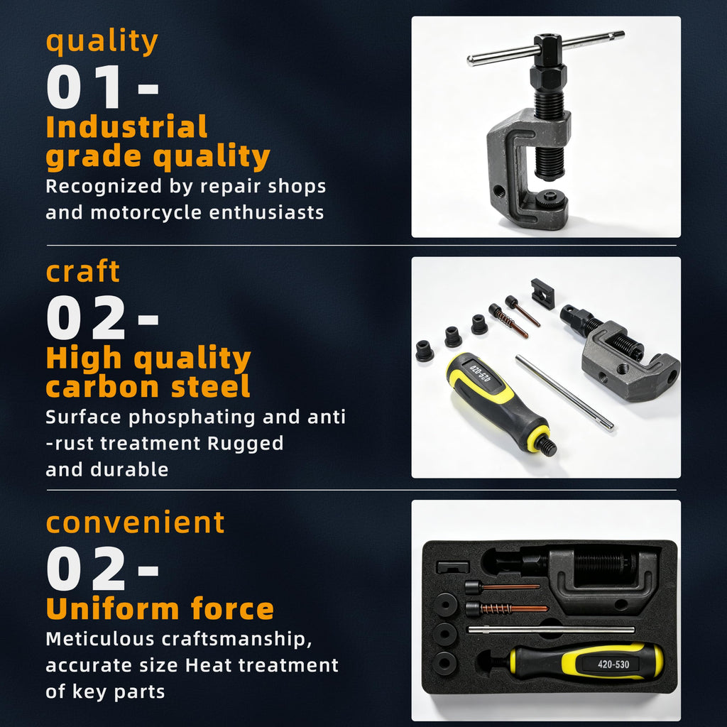 Chain Breaker and Riveting Tool Kit G4969
