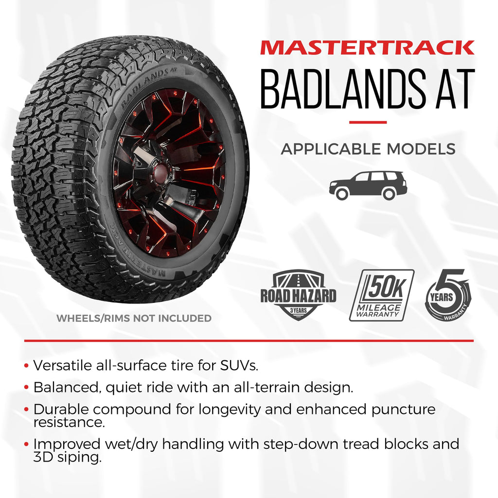 Set of 2 All Terrain SUV Tires 275/60R20 V520