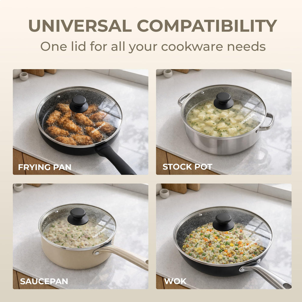 10 Inch Tempered Glass Pan Lid H14669
