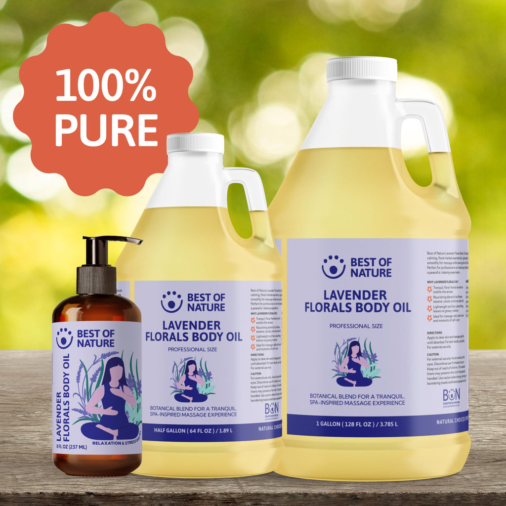 Lavender Aromatherapy Massage & Body Oil C266