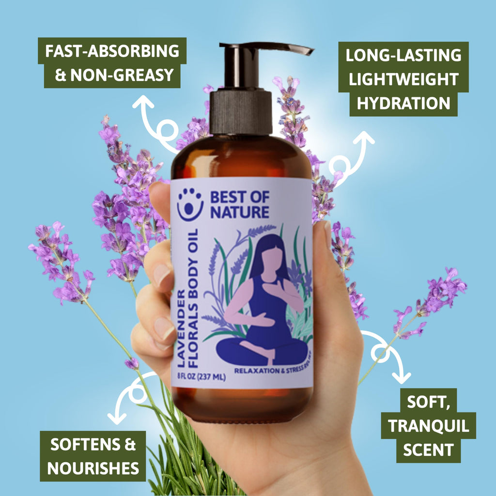 Lavender Aromatherapy Massage & Body Oil C266