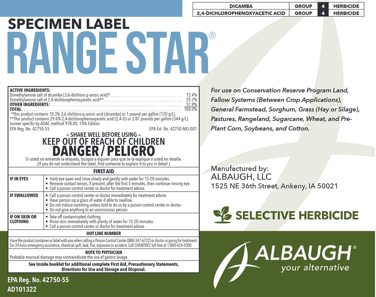 2.5 Gallons 2,4-D and Dicamba Herbicide D4407