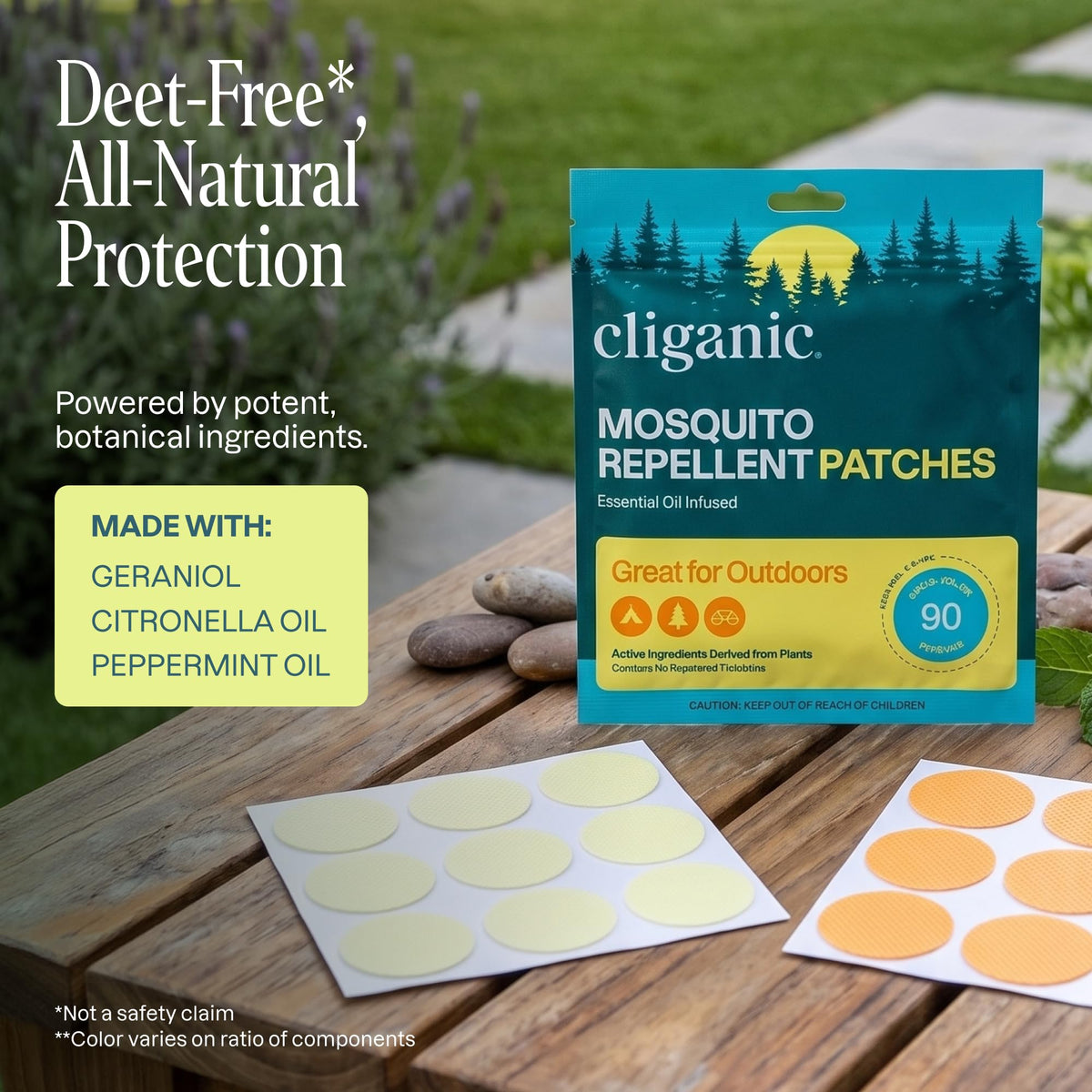Mosquito Repellent Stickers 90 Pk O220379