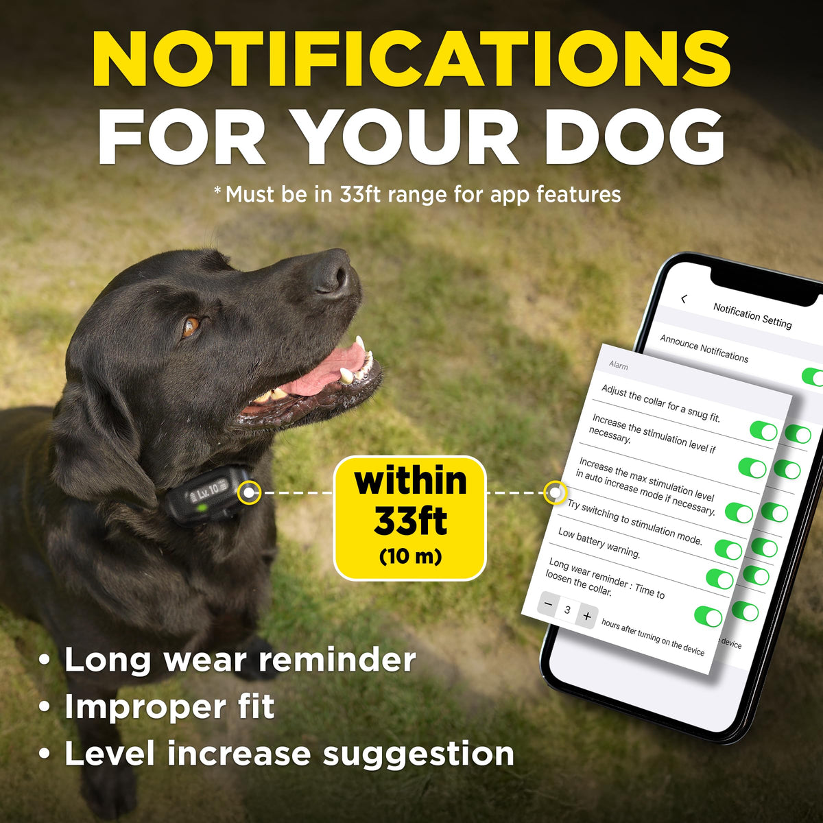 Waterproof E-Collar for 10 lb Dogs H71176