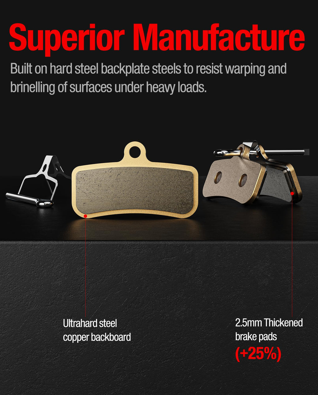 Sintered Disc Brake Pads R2704