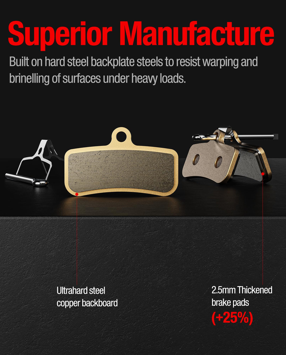 Sintered Disc Brake Pads R2704