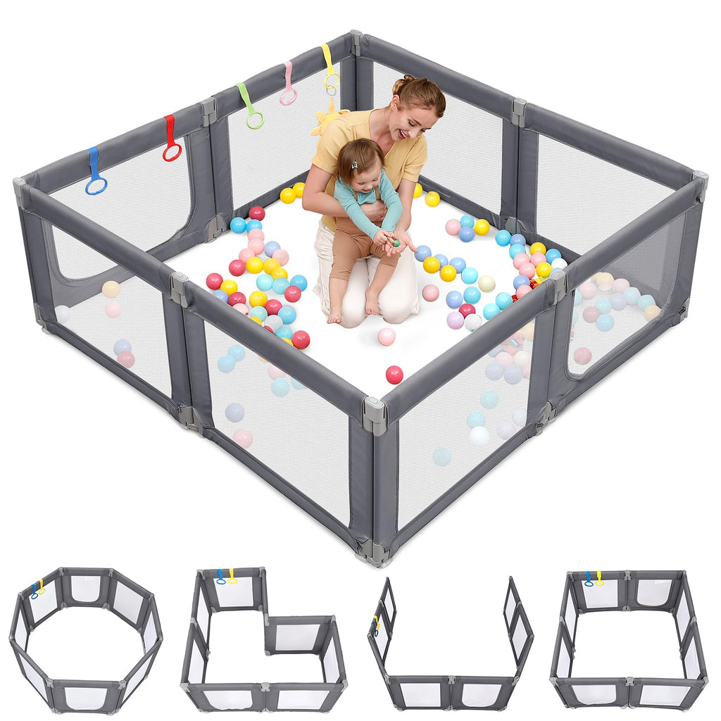 Grey Baby Playpen V559517