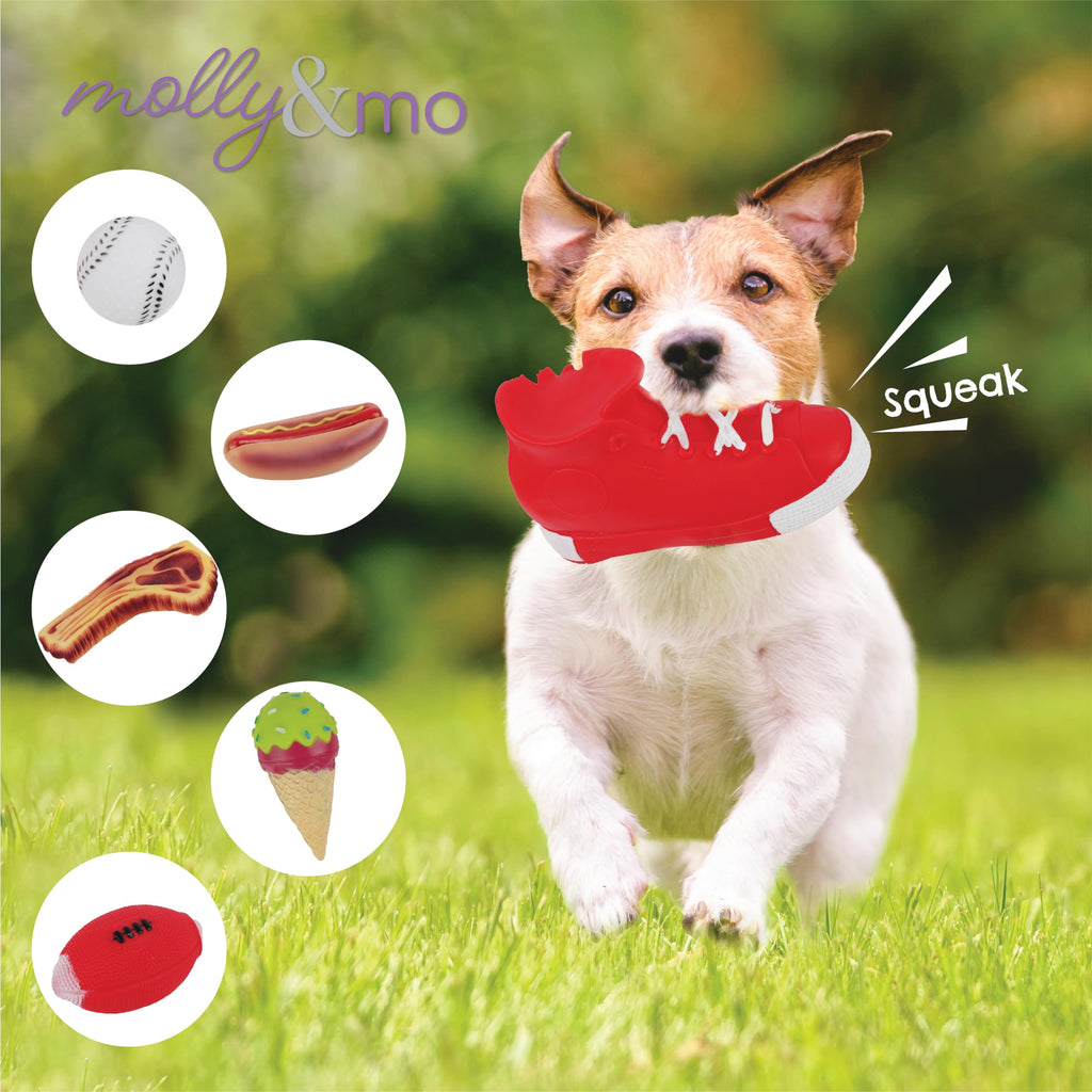 Dog Chew Toys Squeaky Assorted Sizes N54870