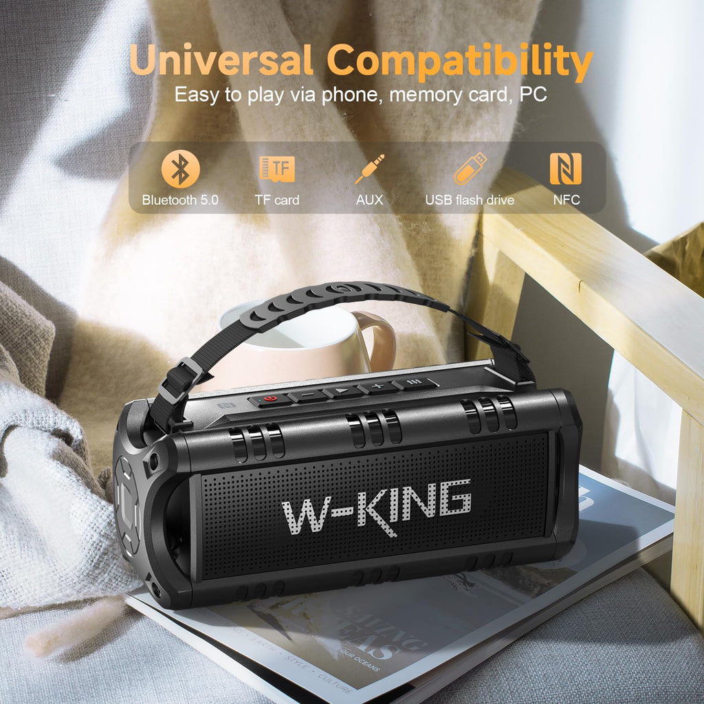 Portable Bluetooth Speaker 60W Waterproof F6430