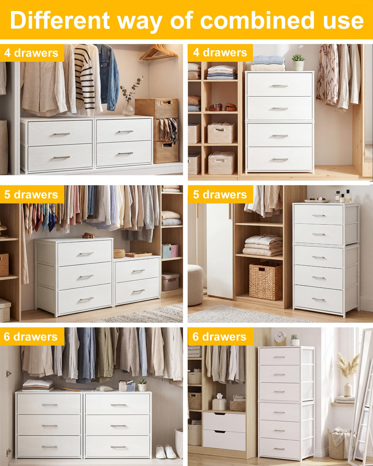 3 Drawers Dresser G975