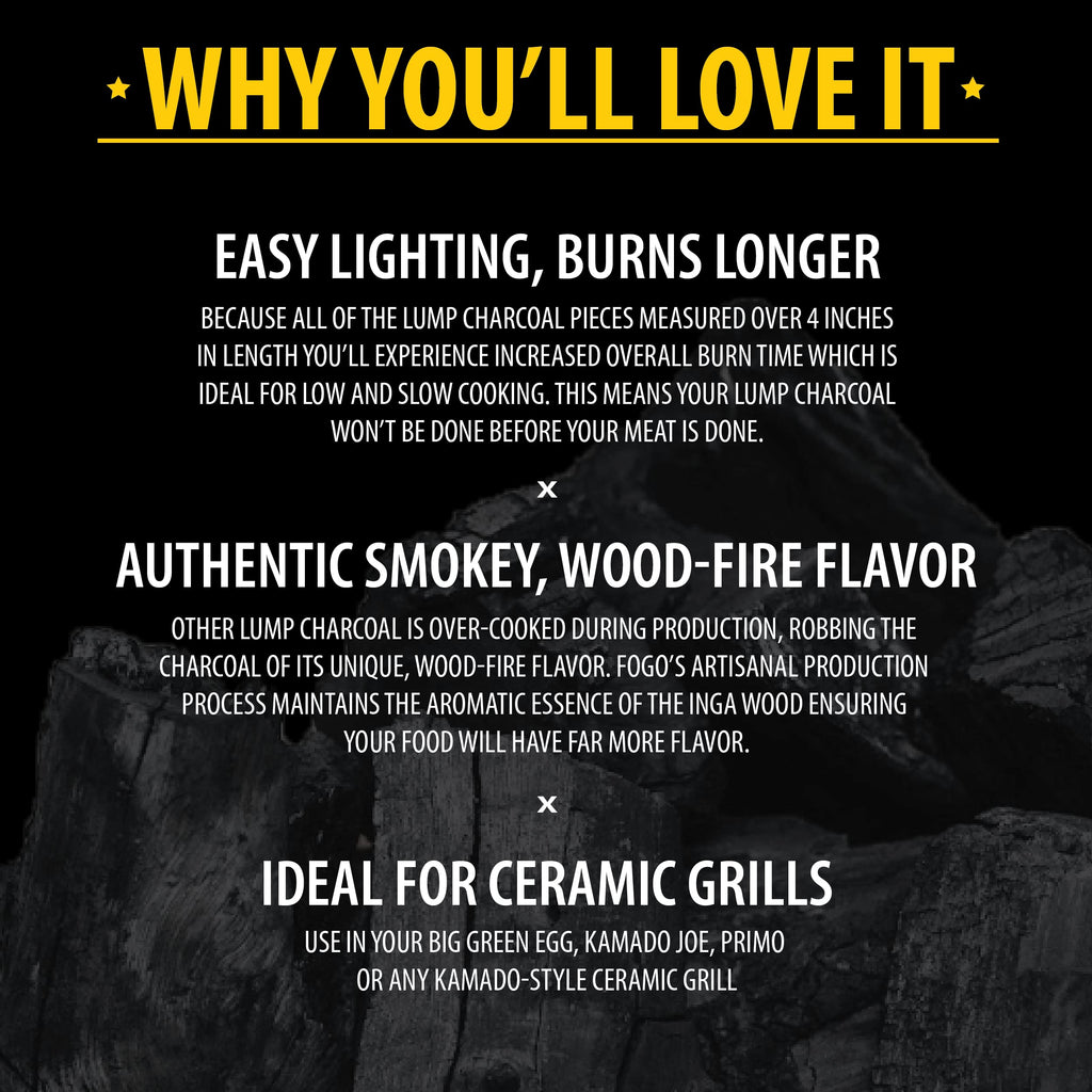 Hardwood Lump Charcoal 35 Pound Bag 2-Pack E1010