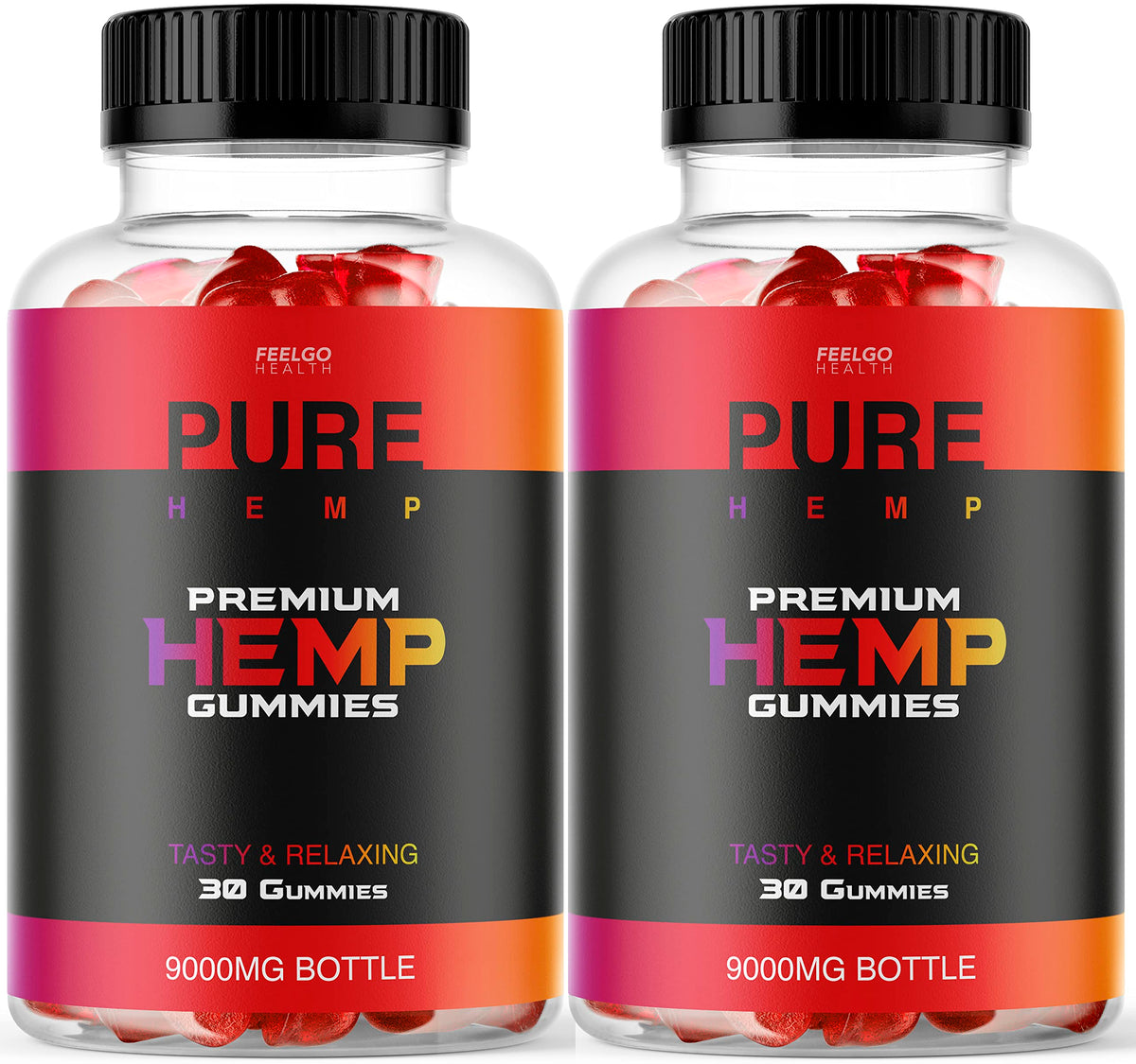 2 Pack Hemp Gummies 300 MG C851840