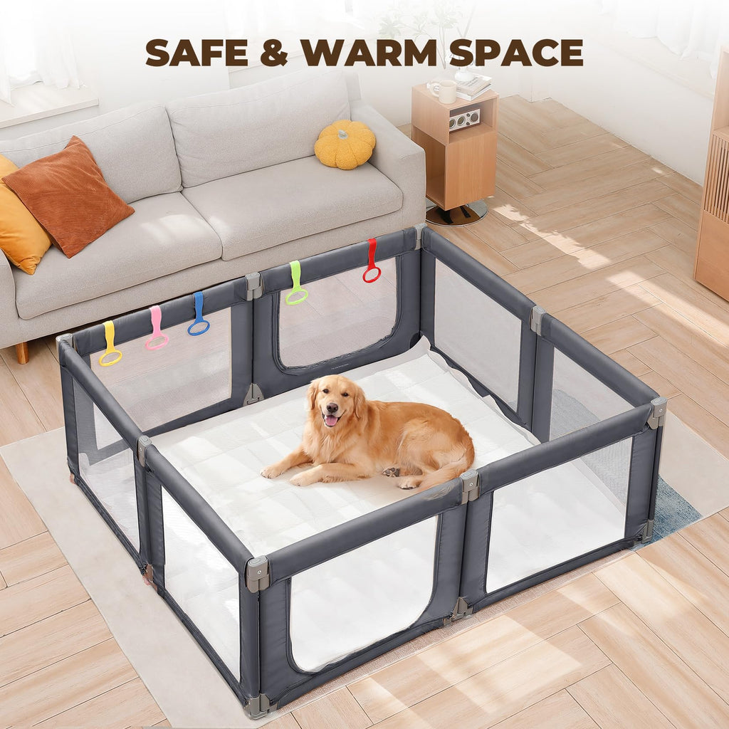 Grey Baby Playpen V559517