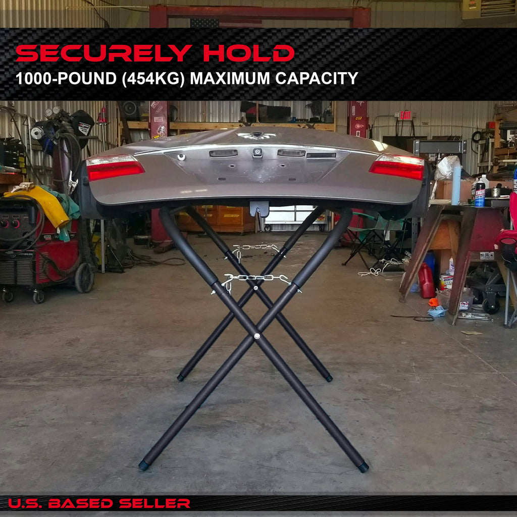 Folding Work Stand 2pk 2000lb Capacity Portable Workbench V468