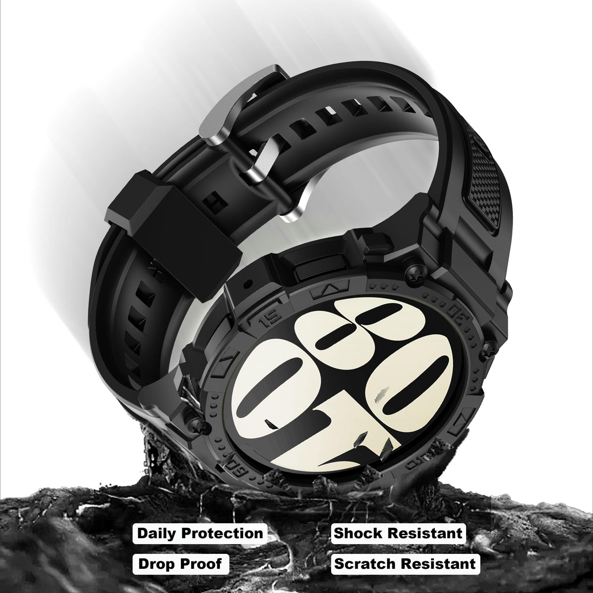 Samsung Galaxy Watch 6 Band 44mm 40mm with Case C4277