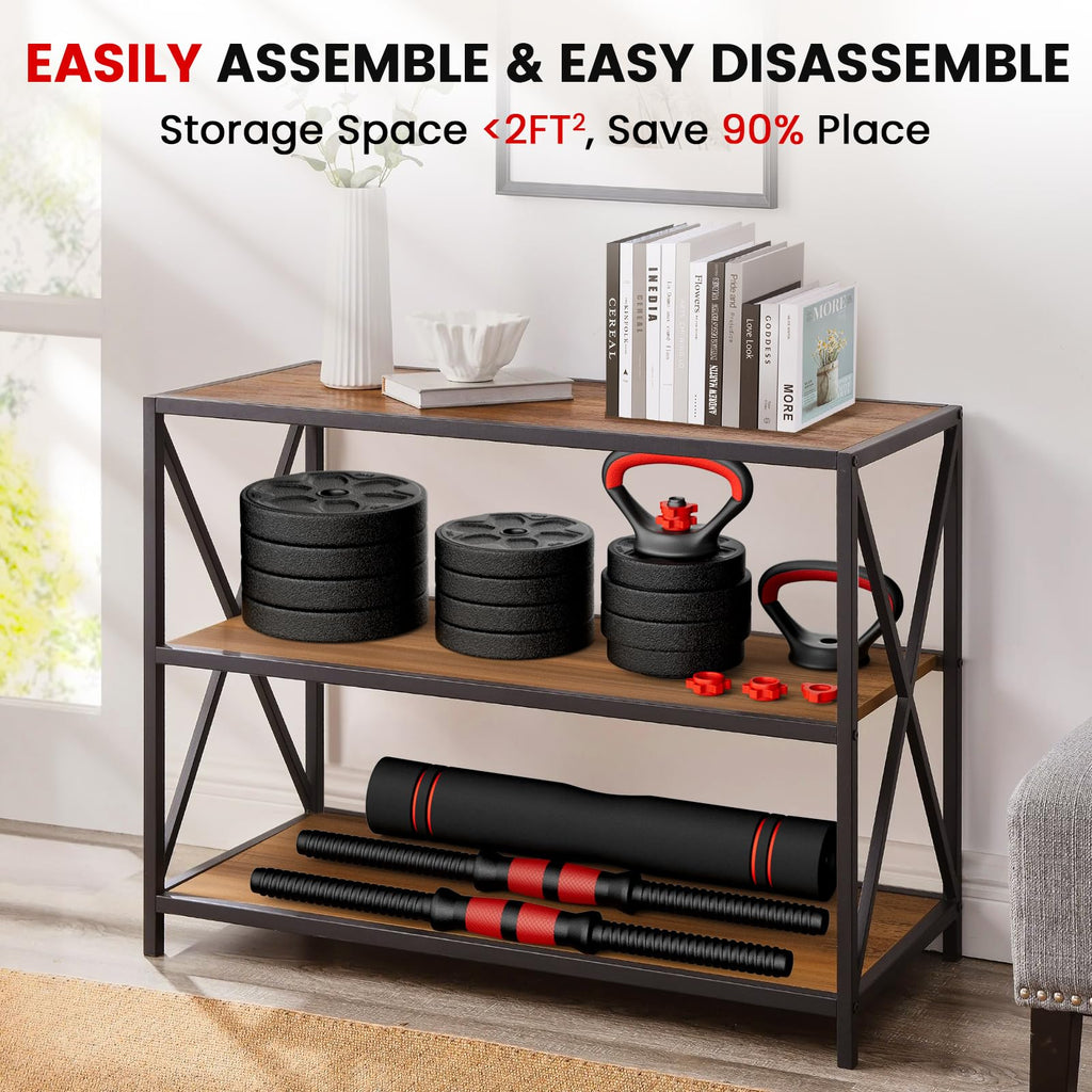 Adjustable 5-in-1 Dumbbell Set with Connector O3687