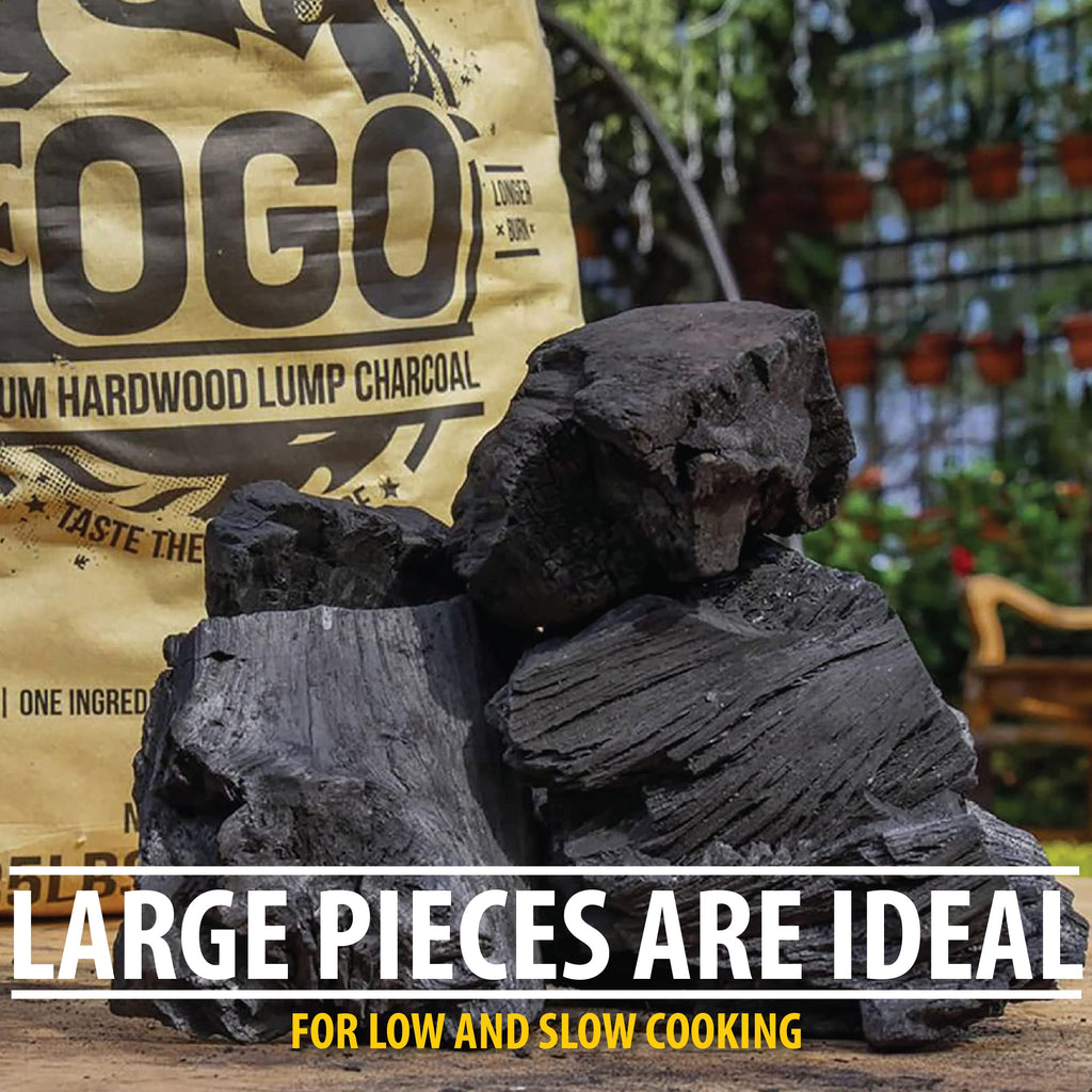 Hardwood Lump Charcoal 35 Pound Bag 2-Pack E1010