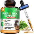Natural Flea & Tick Prevention Drops for Dogs and Cats G584