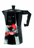 Black 12-Cup Aluminum Espresso Coffee Maker J375182