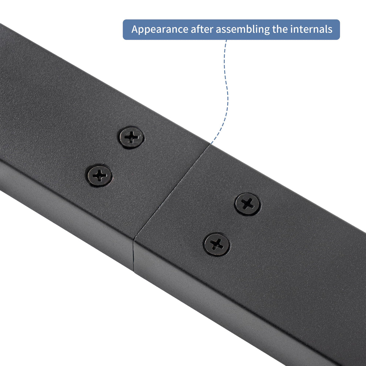 Matte Black Handrails Kit for Stairs M182