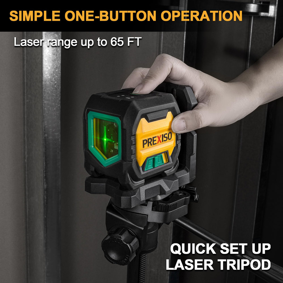 65Ft Green Laser Level with Tripod S40087