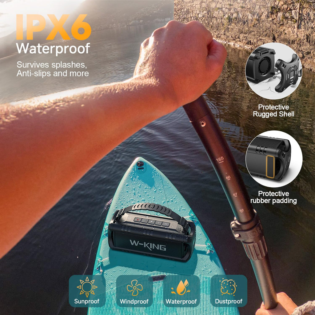 Portable Bluetooth Speaker 60W Waterproof F6430