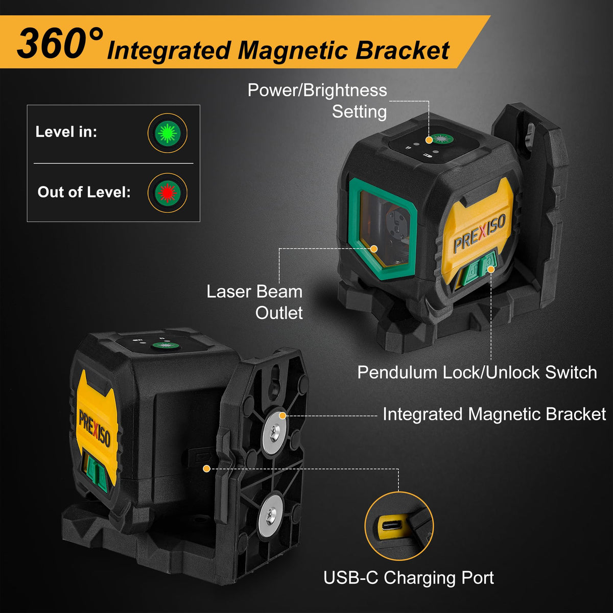 65Ft Green Laser Level with Tripod S40087