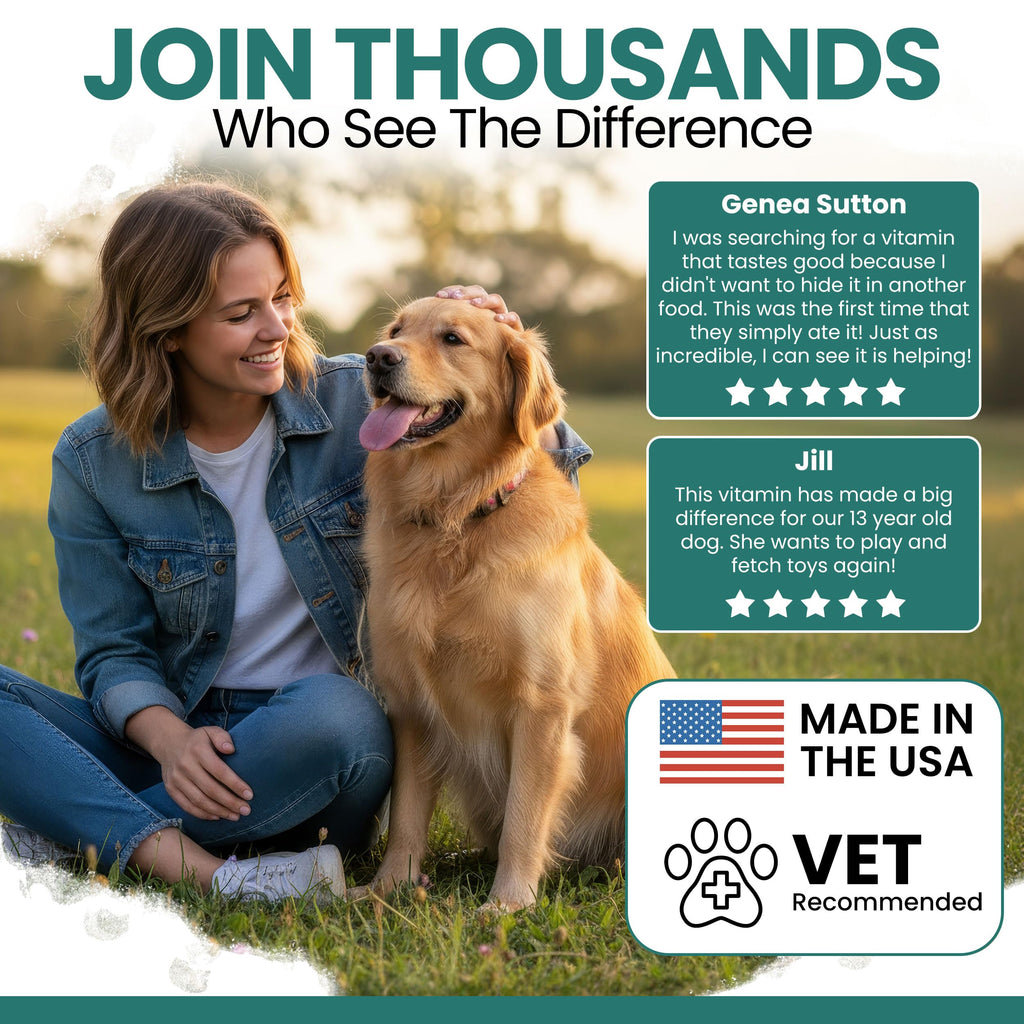 Dog Vitamin and Supplement Chews, 120 Ct I478